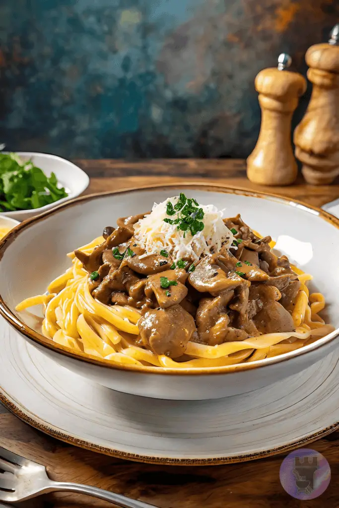 beef stroganoff with ground beef