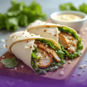 Chicken Caesar Wrap Recipe