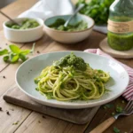 Raw Vegan Zucchini Noodles with Pesto Recipe 2