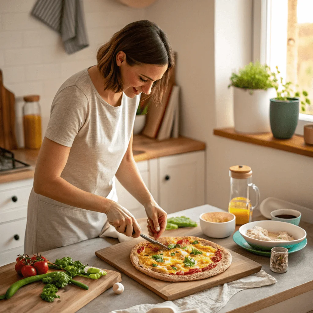 breakfast pizza recipe at home