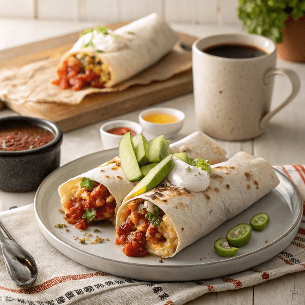 Step6:How to prepare Breakfast Burrito Recipe