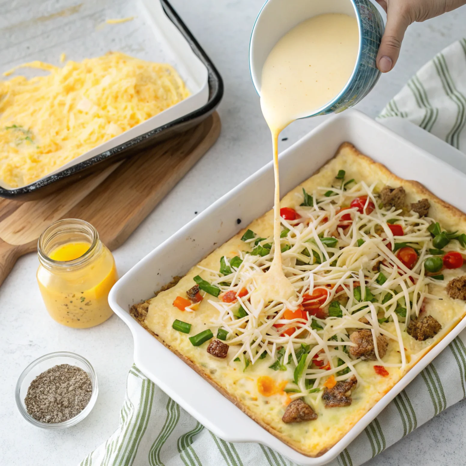 Classic Crescent Roll Breakfast Casserole